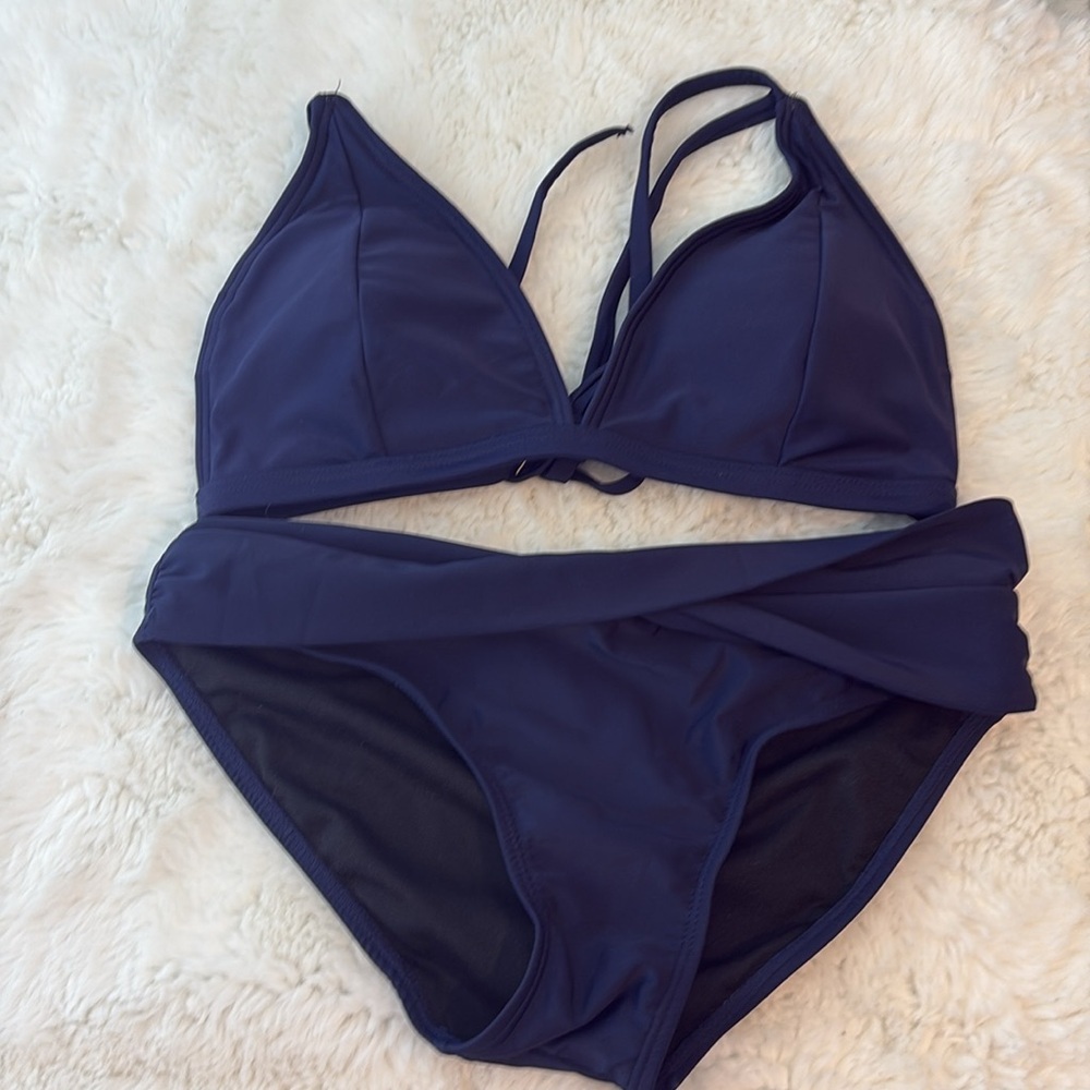 Zyia active navy blue bikini